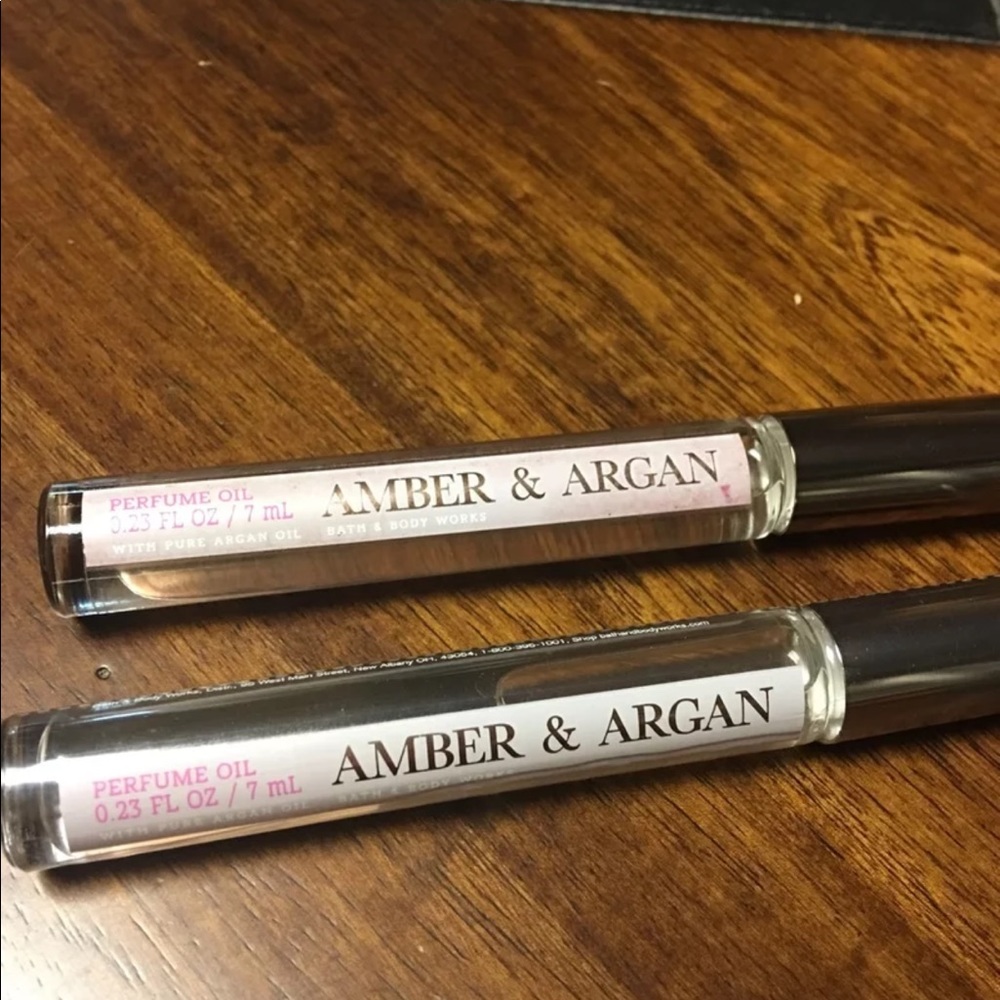 BBW Amber & Argan rollerball